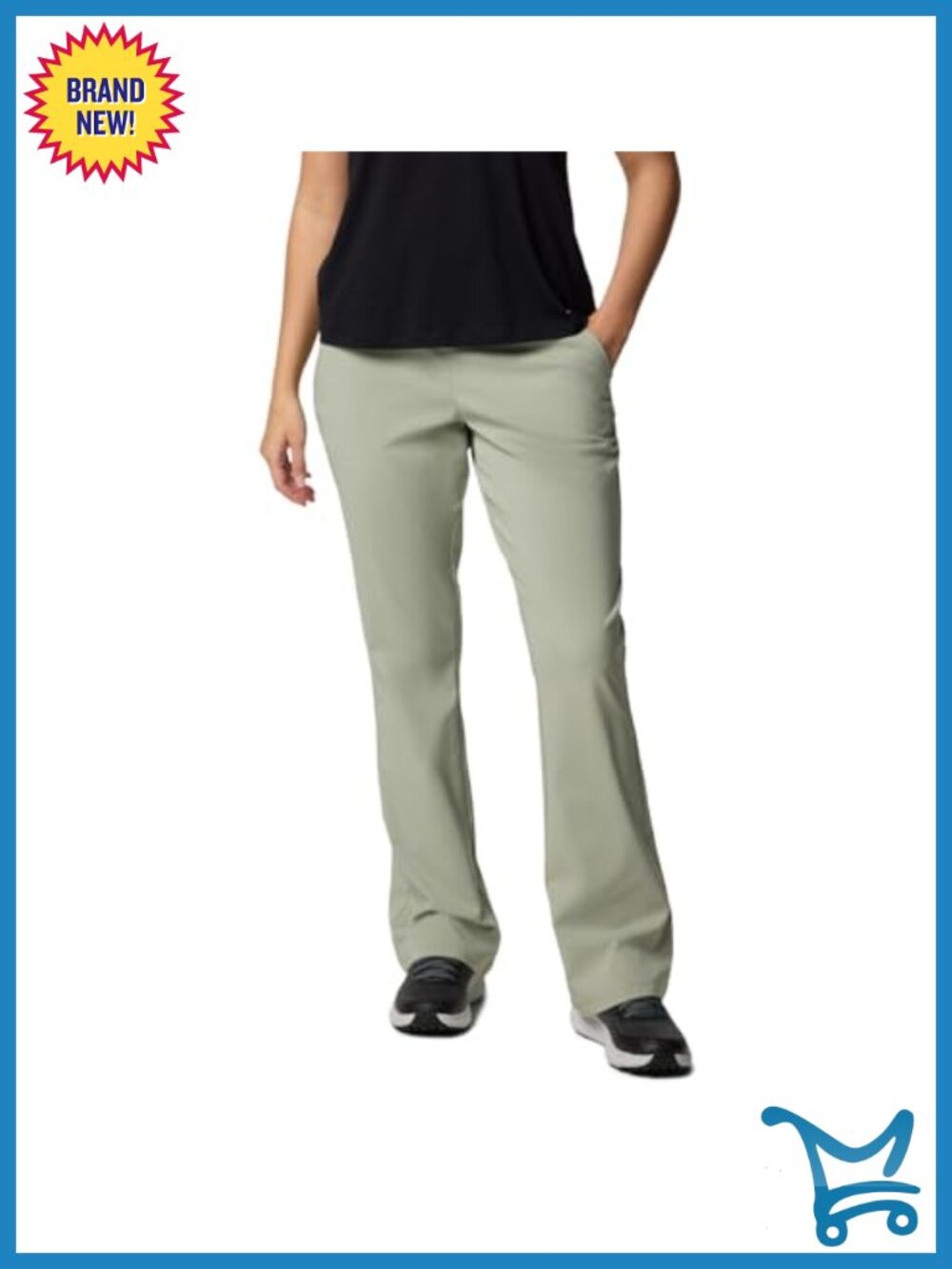 Women's Bootcut Hiking Pants Stretch Sun Protection